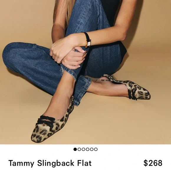 Reformation Tammy Slingback Flats - Picture 7 of 7
